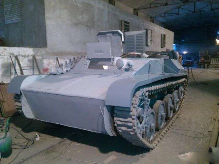 Легкий танк Т-60 своїми руками (52 фото)