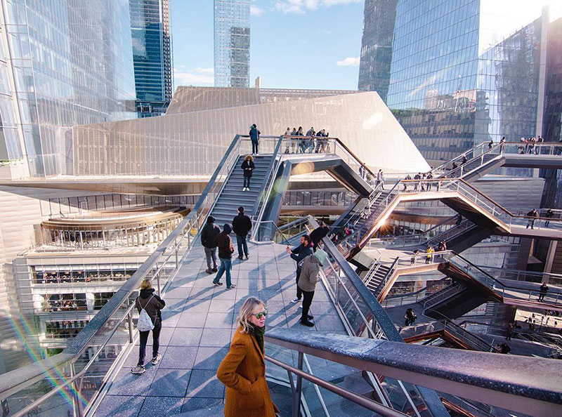 Грандиозная лестница, ведущая в никуда: в Нью-Йорке появилась новая достопримечательность путеествия, путешествие и отдых