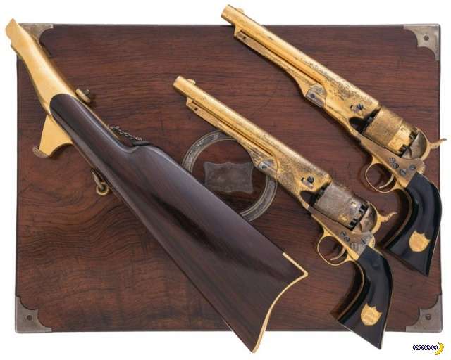 Неземная красота Colt Army Model 1860 Интересное