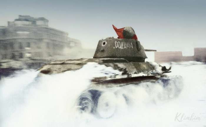 Испытание русского, английского и немецкого танков в проходимости по снегу напомнило анекдот   Интересное