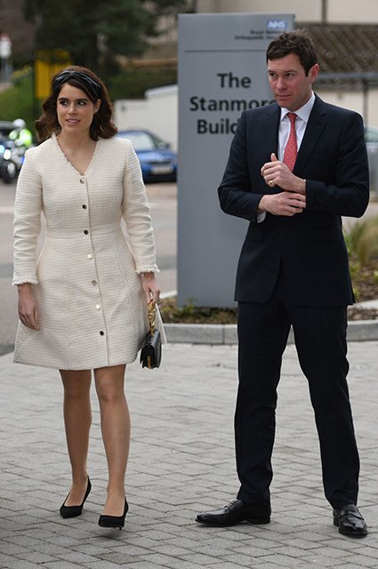 Принцесса Евгения и Джек Бруксбэнк впервые после свадьбы приняли участие в официальном мероприятии Монархии