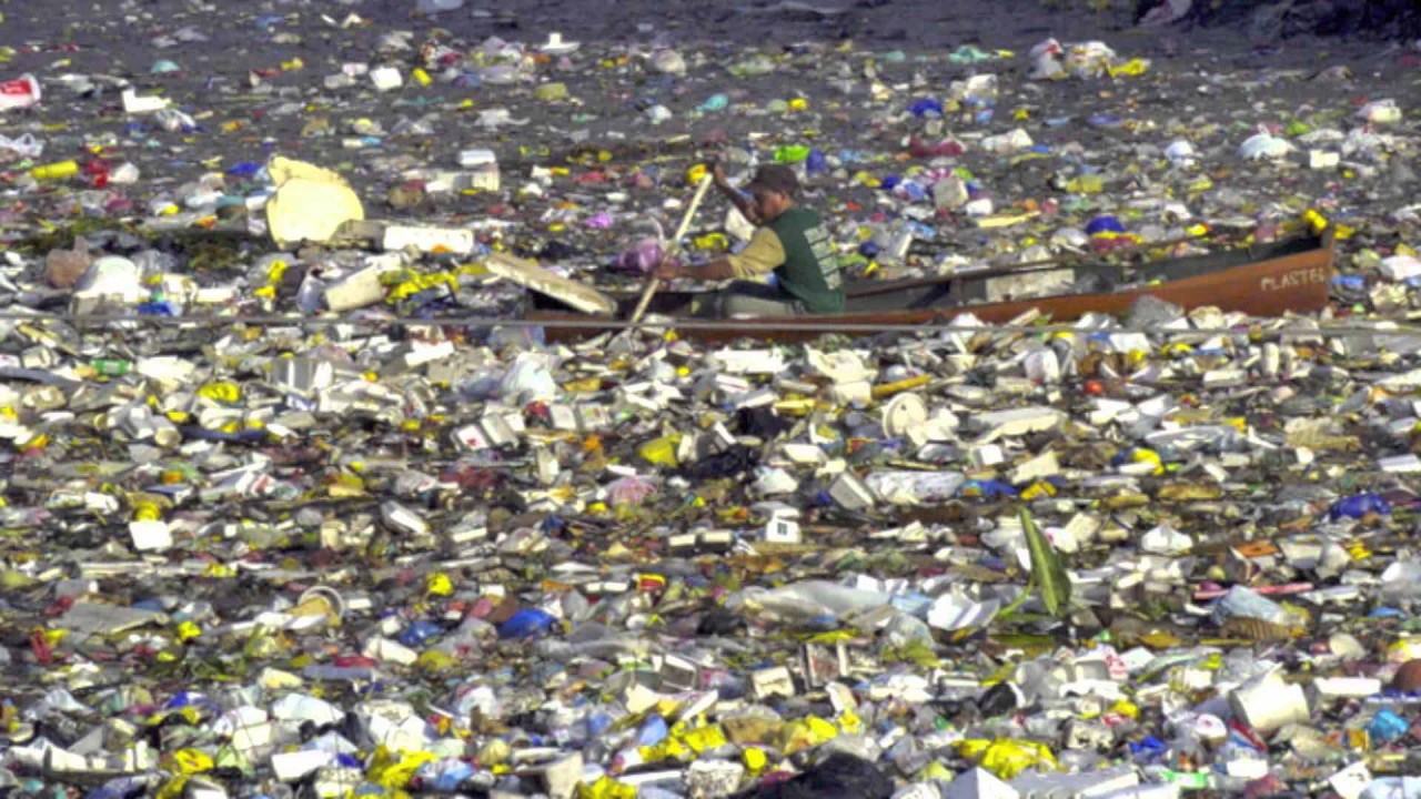 Читарум – самая грязная река в мире Индонезия
