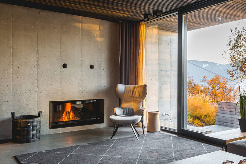 Жизнь с видом на фьорды: современный уютный дом в Норвегии деревянный дом