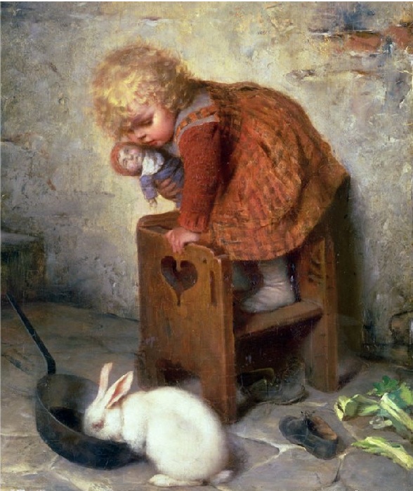Мир детства XIX века на картинах Гаэтано Чиерици, за которые сегодня выкладывают баснословные суммы на аукционах живопись