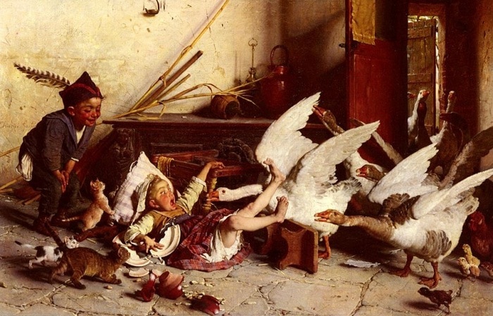 Мир детства XIX века на картинах Гаэтано Чиерици, за которые сегодня выкладывают баснословные суммы на аукционах живопись
