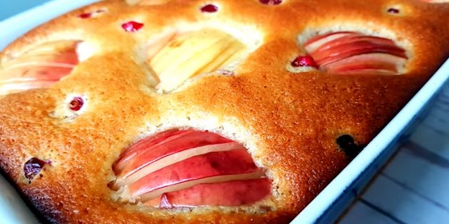 10 постных пирогов с яблоками, вареньем, капустой, картошкой и не только еда, пища, рецепты, выпечка