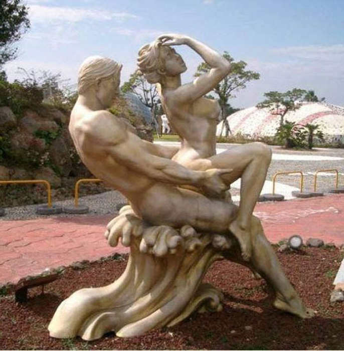Любовь напоказ: 16 сексуальных фантазий, запечатленных в скульптуре интересное